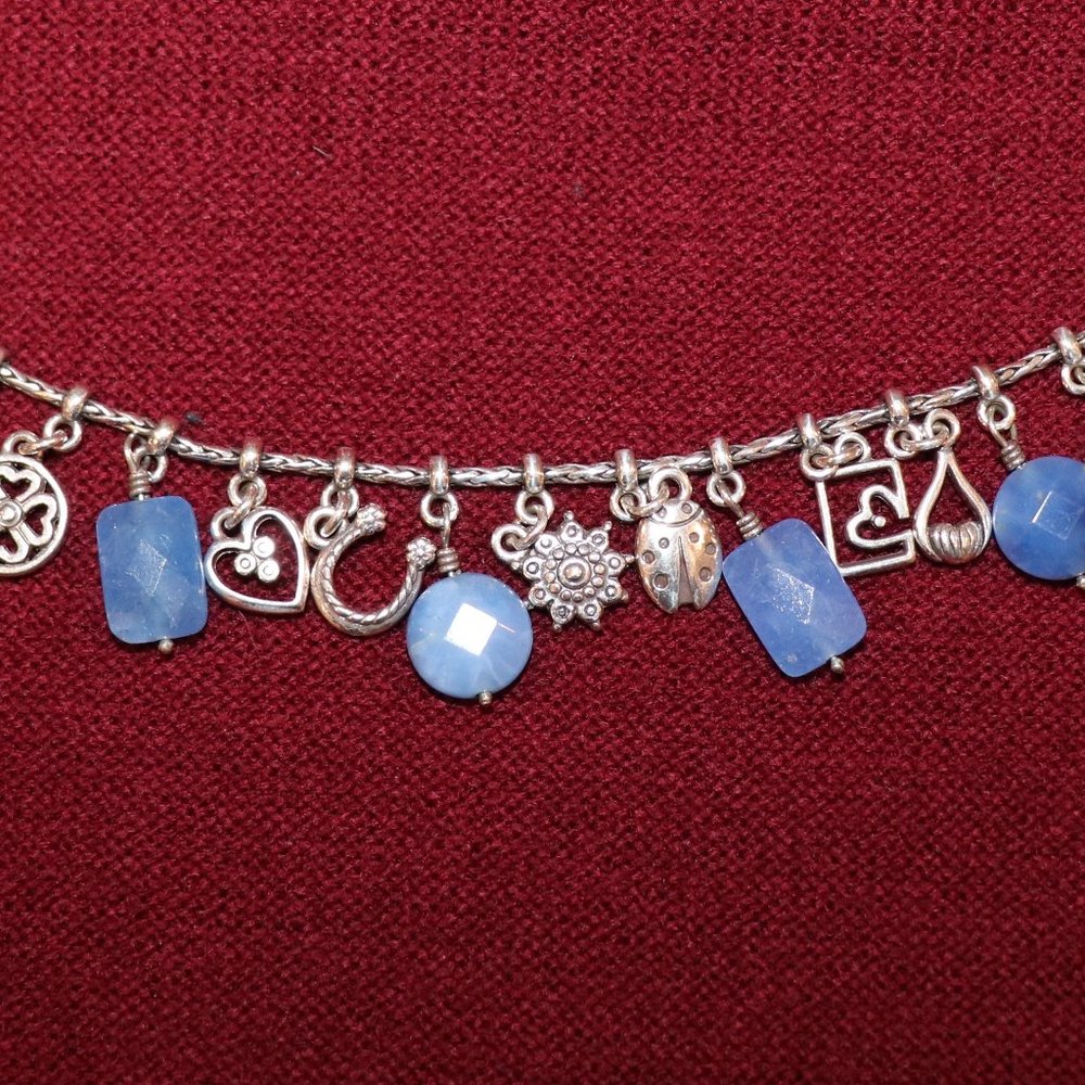 RARE Brighton FORTUNE Charm Bracelet